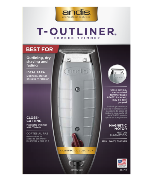Perfiladora T Outliner Andis