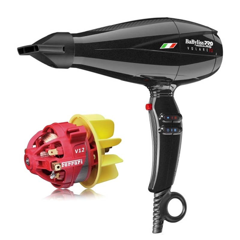 Secadora Babyliss PRO V1 Volare Motor Ferrari