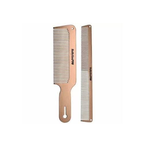 Set de 2 peines Metal BabylissPro Barber - Image 4
