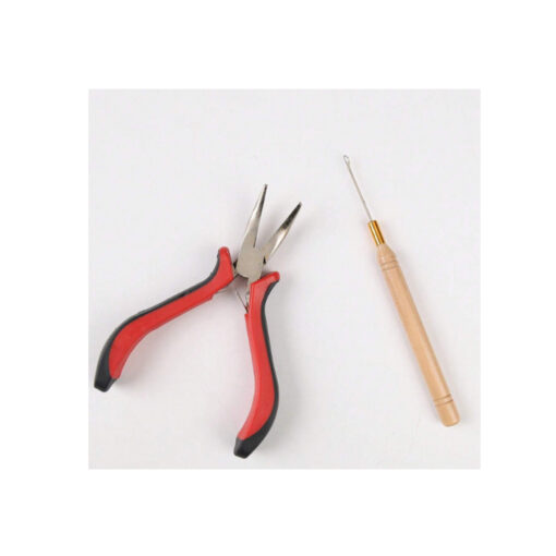 Pinza para aplicar extensiones Nuki Yali Tools 5" 125 mm - Image 2
