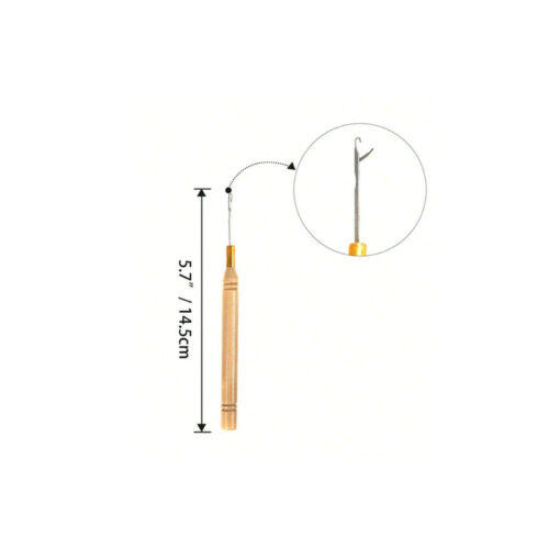 Pinza para aplicar extensiones Nuki Yali Tools 5" 125 mm - Image 3