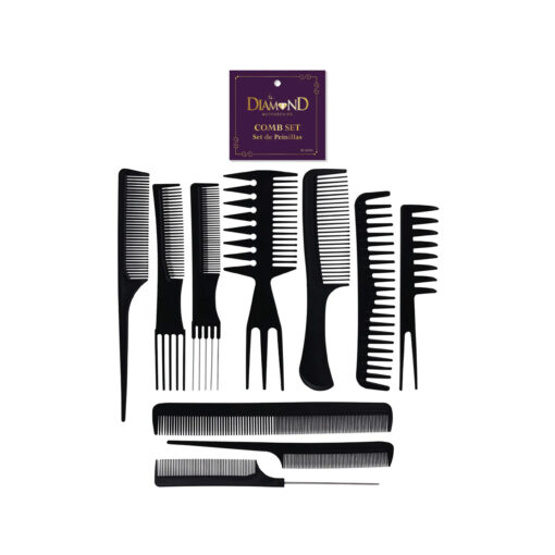 Set de Peines Diamond 10 pz