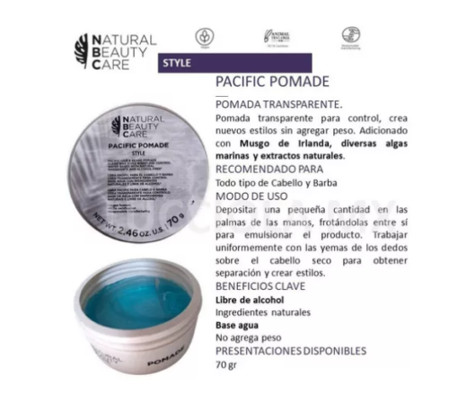 Pacific Pomade 70gr - Image 2