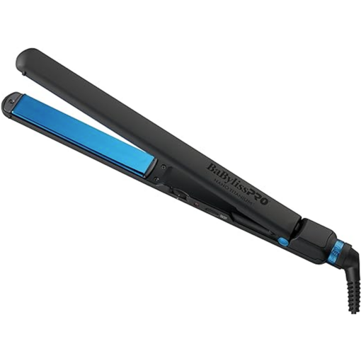 Plancha BabylissPRO NanoTitanium Edition Limited Negra y Azul 1" Ultrafina - Image 2