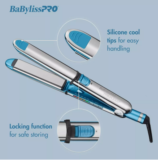Plancha BaBylissPRO Nano Titanio PRIMA 3000 - 1 1/4" (D737) - Image 3