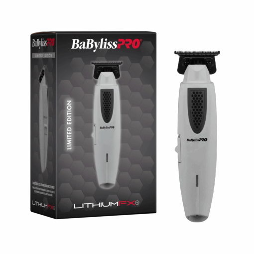 BaByliss PRO LithiumFX+ Recortadoras de pelo ergonómicas inalámbricas con hoja en T gris FX773NGY