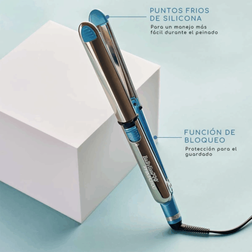BaBylissPRO 1 1/4 in Plancha y Tenaza con barril extendido hierro prepack - Image 3