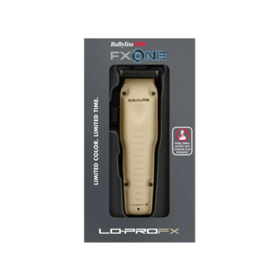 BaBylissPRO FXONE LO-PROFX Color Arena Edición Limitada Herramienta de Corte con Hoja de Titanio Negro MIM y Autonomía de 2.5 Horas