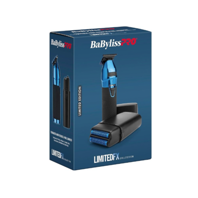 BaBylissPRO LIMITEDFX - Combo de recortadora y afeitadora, color negro y azul