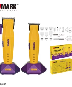 Combo Wmark NG-8636 Clipper y Trimmer Inalambrico - Imagen 4