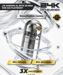 24K Fat Burner Platinum - Imagen 6