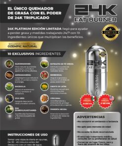 24K Fat Burner Platinum - Imagen 2